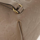 LOUIS VUITTON Monogram Empreinte Montsouris PM Bag Bronze M45410 LV Auth hk3223AM-17