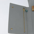 LOUIS VUITTON Monogram Vernis Walker Wallet Lime Yellow M91074 LV Auth hk3224-18