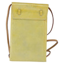 LOUIS VUITTON Monogram Vernis Walker Wallet Lime Yellow M91074 LV Auth hk3224-2