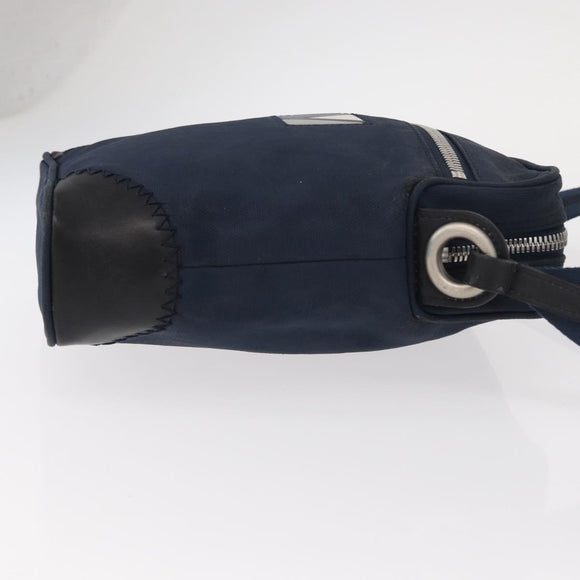 LOUIS VUITTON LV Cup Solent Shoulder Bag Coated Canvas Blue M80707 Auth hk3226