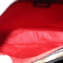 CELINE Hand Bag Leather Black Gold Auth hk3228-11