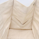 HERMES Bora Bora PM Tote Bag Canvas White Purple Silver Auth hk3231-17