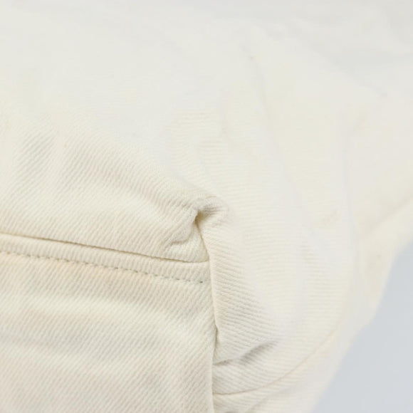 Miu Miu Spring/Summer 2016 Collection ERI WAKIYAMA Bag Canvas White Auth hk3236