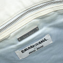 Miu Miu Spring/Summer 2016 Collection ERI WAKIYAMA Bag Canvas White Auth hk3236-15