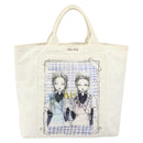 Miu Miu Spring/Summer 2016 Collection ERI WAKIYAMA Bag Canvas White Auth hk3236-2