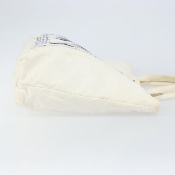 Miu Miu Spring/Summer 2016 Collection ERI WAKIYAMA Bag Canvas White Auth hk3236