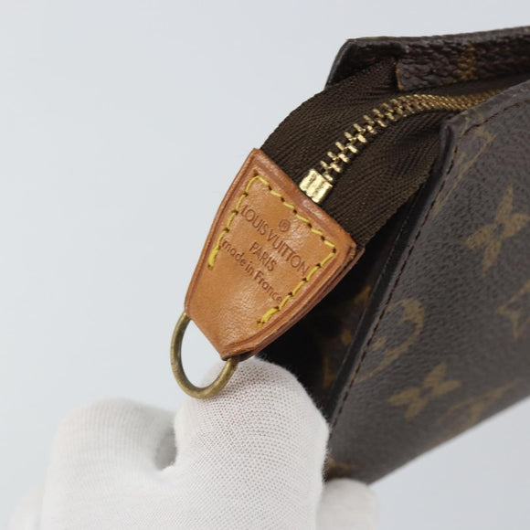 LOUIS VUITTON Monogram Bucket PM Accessory Pouch LV Auth hk3239