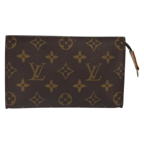 LOUIS VUITTON Monogram Bucket PM Accessory Pouch LV Auth hk3239