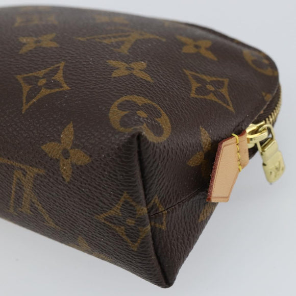 LOUIS VUITTON Monogram Pochette Cosmetic PM Pouch M43998 LV Auth hk3241