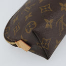 LOUIS VUITTON Monogram Pochette Cosmetic PM Pouch M43998 LV Auth hk3241-16