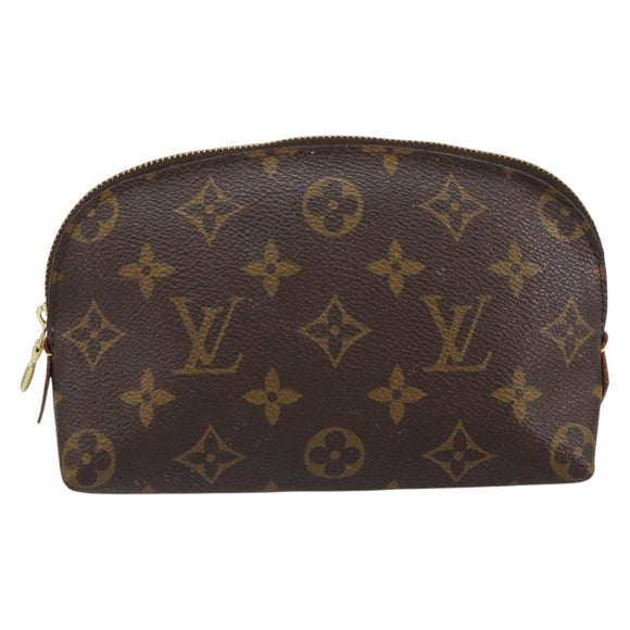 LOUIS VUITTON Monogram Pochette Cosmetic PM Pouch M43998 LV Auth hk3241