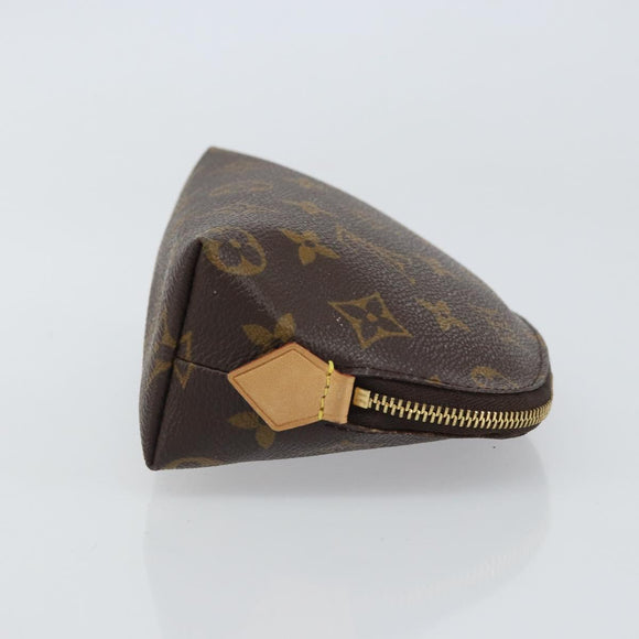 LOUIS VUITTON Monogram Pochette Cosmetic PM Pouch M43998 LV Auth hk3241