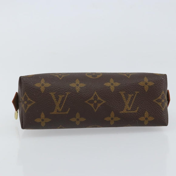 LOUIS VUITTON Monogram Pochette Cosmetic PM Pouch M43998 LV Auth hk3241