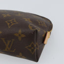 LOUIS VUITTON Monogram Pochette Cosmetic PM Pouch M43998 LV Auth hk3241-7