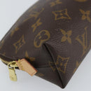 LOUIS VUITTON Monogram Pochette Cosmetic PM Pouch M43998 LV Auth hk3241-14