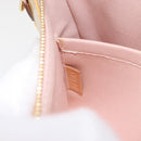 LOUIS VUITTON Vernis Pochette Accessoires Pouch Beige M90072 LV Auth hk3245-12