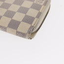 LOUIS VUITTON Damier Azur Zippy Wallet Long Wallet N60019 LV Auth hk3247-17