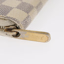 LOUIS VUITTON Damier Azur Zippy Wallet Long Wallet N60019 LV Auth hk3247-8