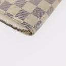 LOUIS VUITTON Damier Azur Zippy Wallet Long Wallet N60019 LV Auth hk3247-14