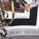 HERMES Carre 90 Scarf ""NEW ORLEANS THE ORIGINAL CREOLE JAZZ "" Silk Auth hk3251-11