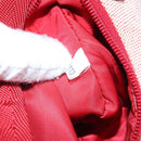 PRADA Sports Hand Bag Canvas Gray Red Auth hk3258-12