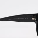 CHANEL Sunglasses plastic Black CC Auth hk3263-10