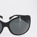 CHANEL Sunglasses plastic Black CC Auth hk3263-5