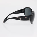 CHANEL Sunglasses plastic Black CC Auth hk3263-6