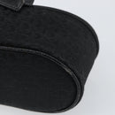 Christian Dior Trotter Canvas Vanity Pouch Black Silver Auth hk3265-9