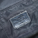 Christian Dior Trotter Canvas Vanity Pouch Black Silver Auth hk3265-12