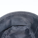 Christian Dior Trotter Canvas Vanity Pouch Black Silver Auth hk3265-19