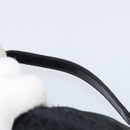 Christian Dior Trotter Canvas Vanity Pouch Black Silver Auth hk3265-8