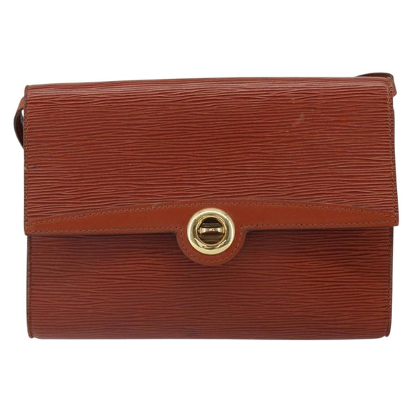 LOUIS VUITTON Epi Arsch Shoulder Bag 2Way Brown M52573 LV Auth hk3267
