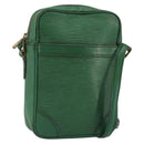 LOUIS VUITTON Epi Danube Shoulder Bag Green M45634 LV Auth hk3268-1