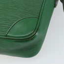 LOUIS VUITTON Epi Danube Shoulder Bag Green M45634 LV Auth hk3268-15