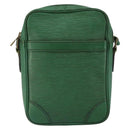 LOUIS VUITTON Epi Danube Shoulder Bag Green M45634 LV Auth hk3268-13