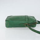 LOUIS VUITTON Epi Danube Shoulder Bag Green M45634 LV Auth hk3268-3