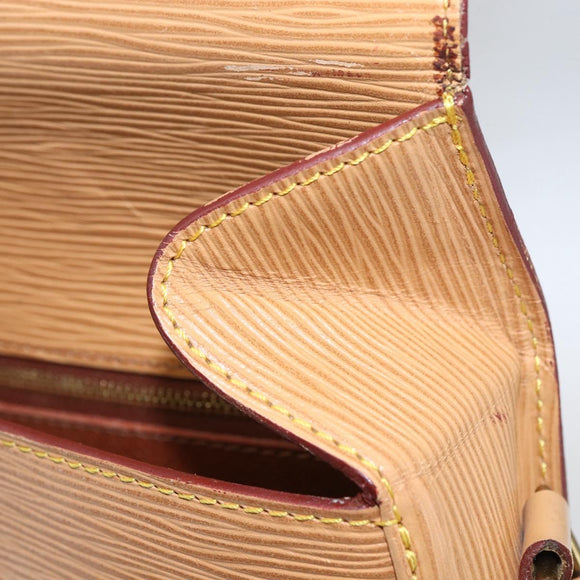 LOUIS VUITTON Epi Saint Cloud GM Shoulder Bag Beige M52196 LV Auth hk3269