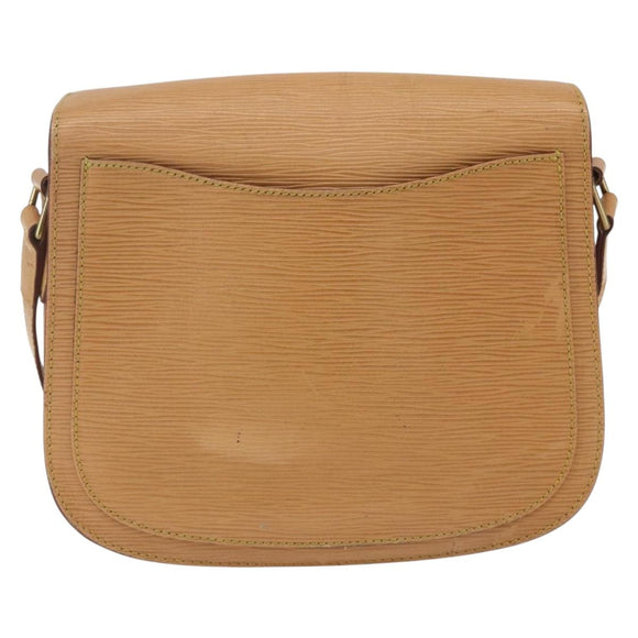 LOUIS VUITTON Epi Saint Cloud GM Shoulder Bag Beige M52196 LV Auth hk3269