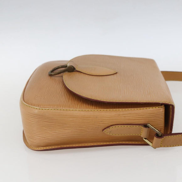 LOUIS VUITTON Epi Saint Cloud GM Shoulder Bag Beige M52196 LV Auth hk3269