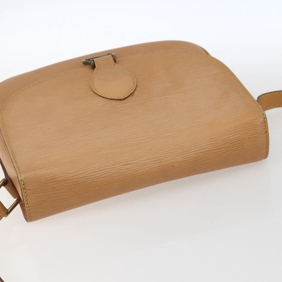 LOUIS VUITTON Epi Saint Cloud GM Shoulder Bag Beige M52196 LV Auth hk3269
