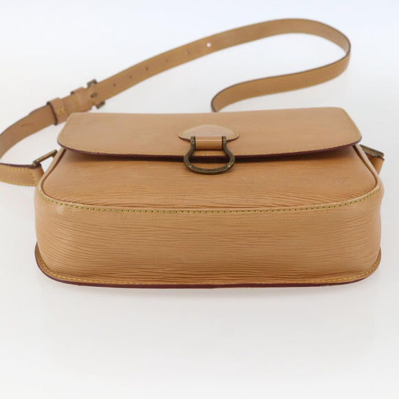 LOUIS VUITTON Epi Saint Cloud GM Shoulder Bag Beige M52196 LV Auth hk3269