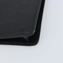 LOUIS VUITTON Epi Montaigne 27 Clutch Bag Black M52652 LV Auth hk3270-15
