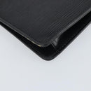 LOUIS VUITTON Epi Montaigne 27 Clutch Bag Black M52652 LV Auth hk3270-16