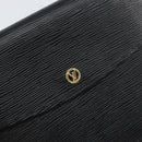 LOUIS VUITTON Epi Montaigne 27 Clutch Bag Black M52652 LV Auth hk3270-17