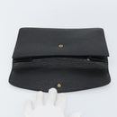 LOUIS VUITTON Epi Montaigne 27 Clutch Bag Black M52652 LV Auth hk3270-8