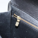 LOUIS VUITTON Epi Montaigne 27 Clutch Bag Black M52652 LV Auth hk3270-10