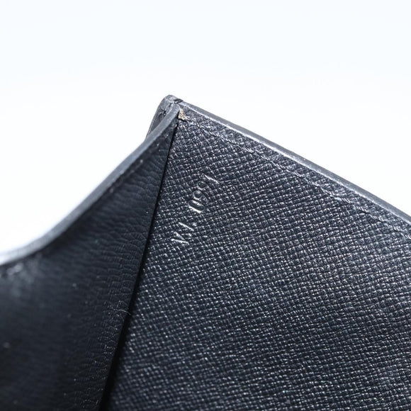 LOUIS VUITTON Epi Montaigne 27 Clutch Bag Black M52652 LV Auth hk3270