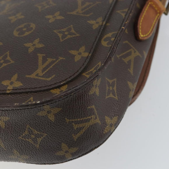 LOUIS VUITTON Monogram Saint Cloud GM Shoulder Bag M51242 LV Auth hk3275