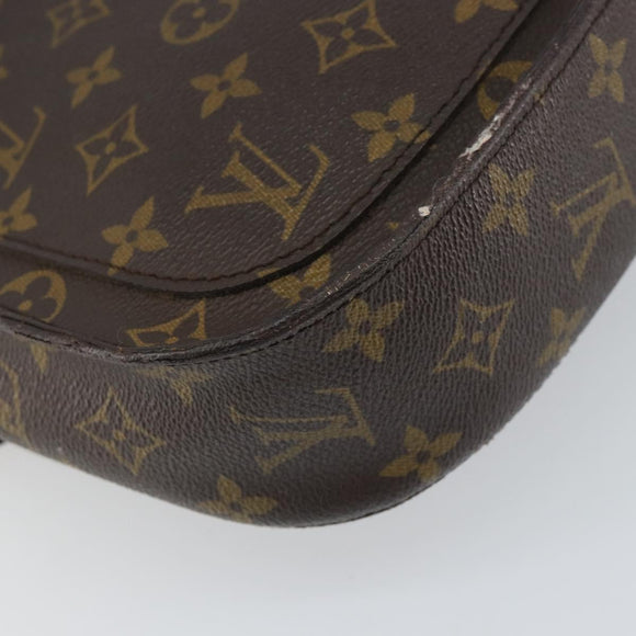 LOUIS VUITTON Monogram Saint Cloud GM Shoulder Bag M51242 LV Auth hk3275